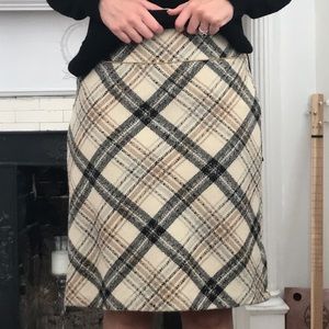 LOFT Wool Pencil Skirt